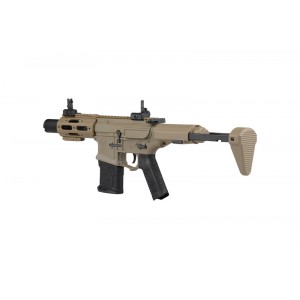 Страйкбольный автомат Ares M4 Amoeba Honey Badger Compact DE (AM-015-DE)